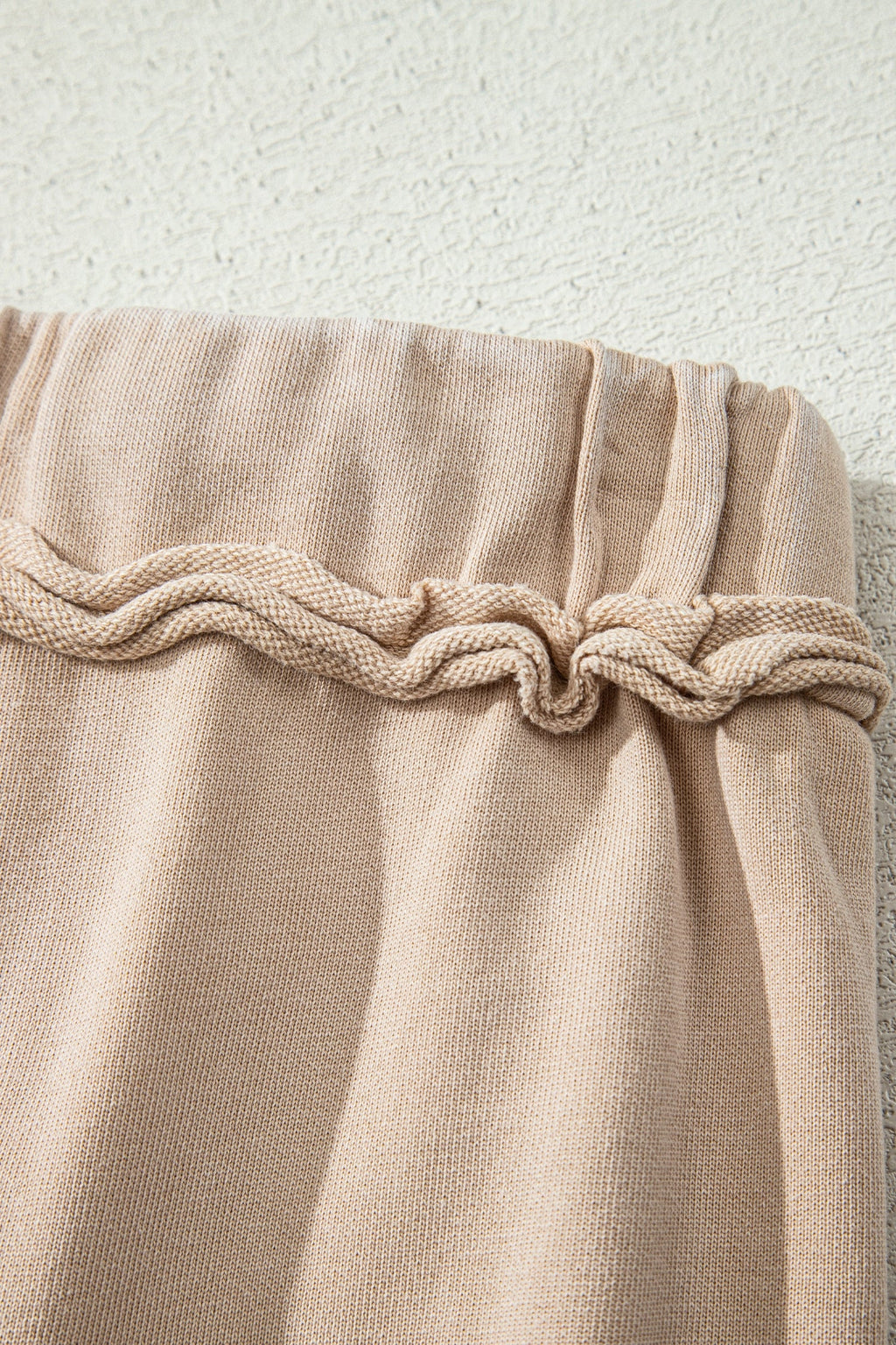 Solid Mineral Wash High Waist Wide Leg Pants