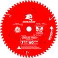 Diablo D0760UXA 7-¼ 60-Teeth Wood Demon™ Ultimate Finish Carbide Saw Blade for Wood