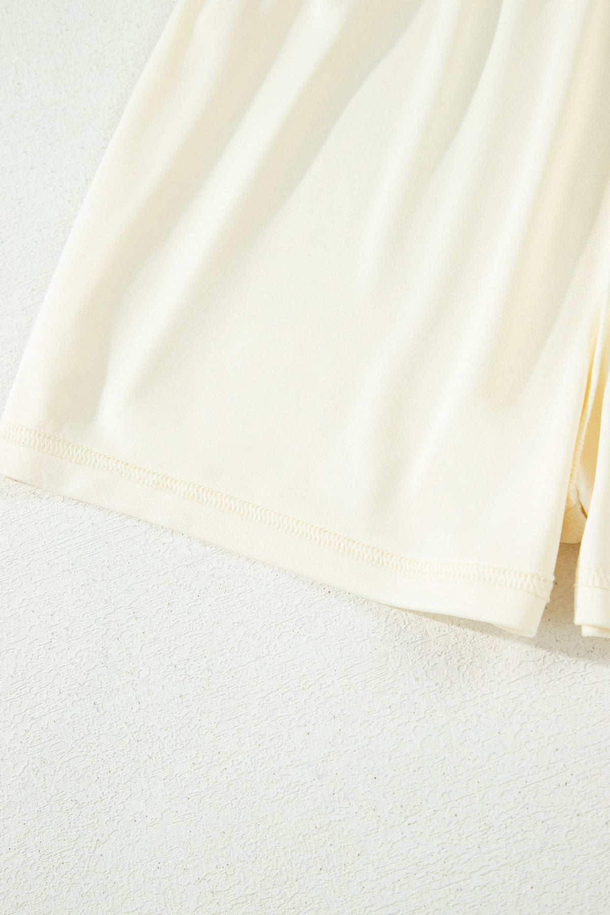 Stripe Textured Zip Collar Top & Skort Set
