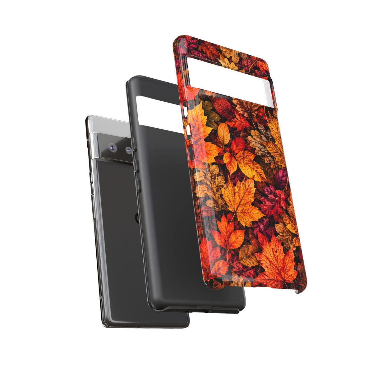 Autumn Leaves Tough Phone Case — Fall Foliage Protective Cover