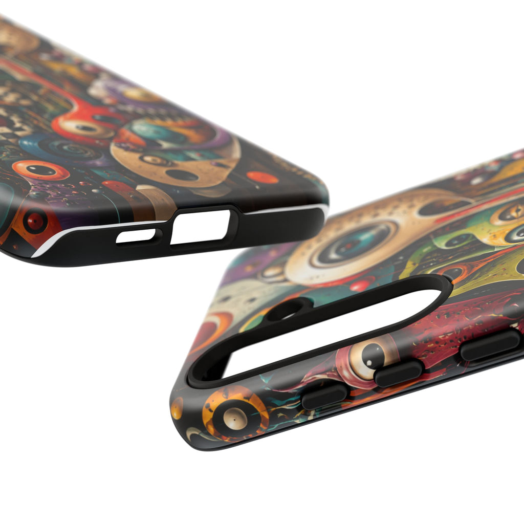 Surreal Monster Art Phone Case — Colorful Abstract Creature Design