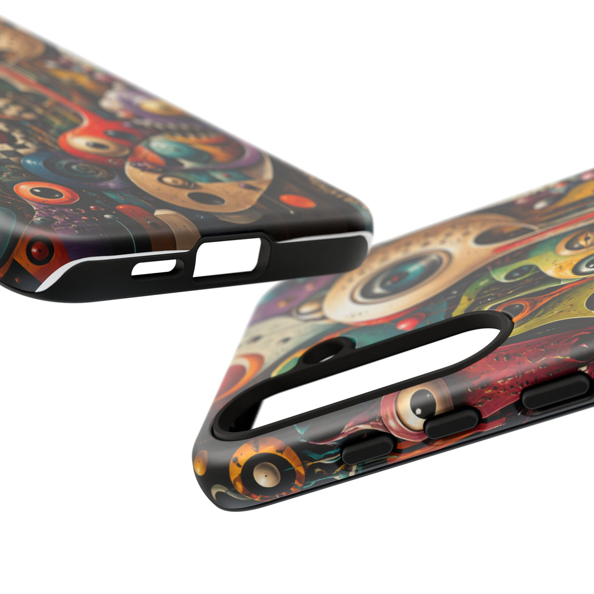 Surreal Monster Art Phone Case — Colorful Abstract Creature Design