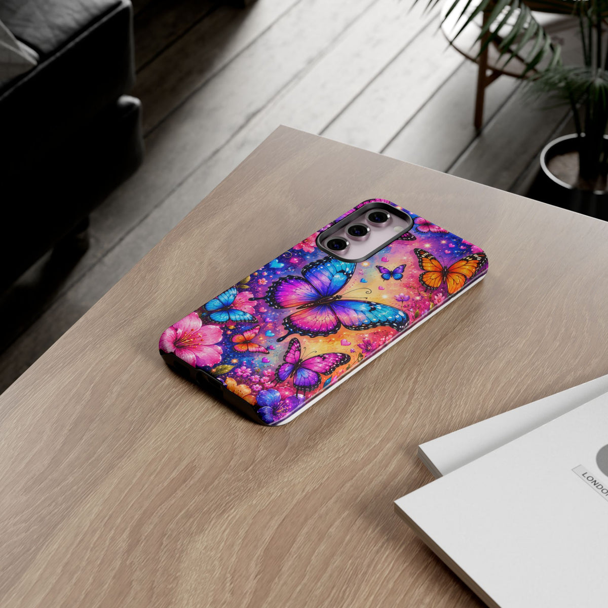 Colorful Butterfly Pattern Phone Case | Tough Cases