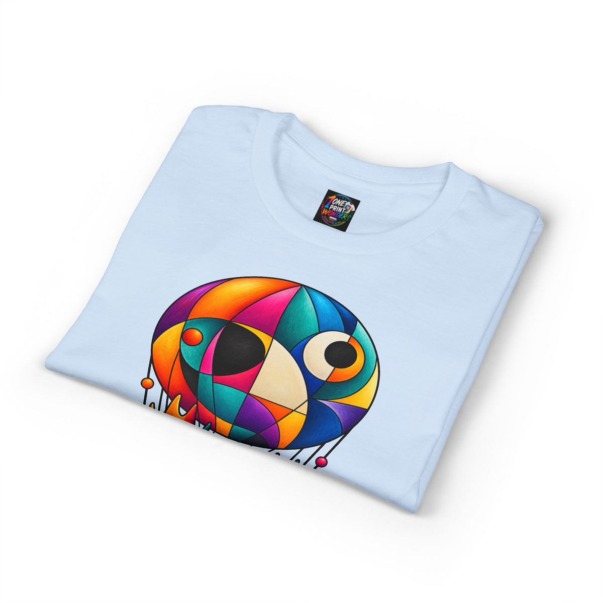 Colorful Geometric Hot Air Balloon T-Shirt