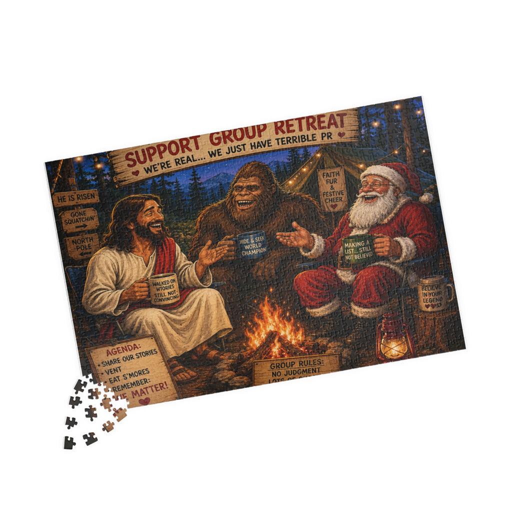 Nobody Believes in Us Support Group Retreat Puzzle | 520 Piece