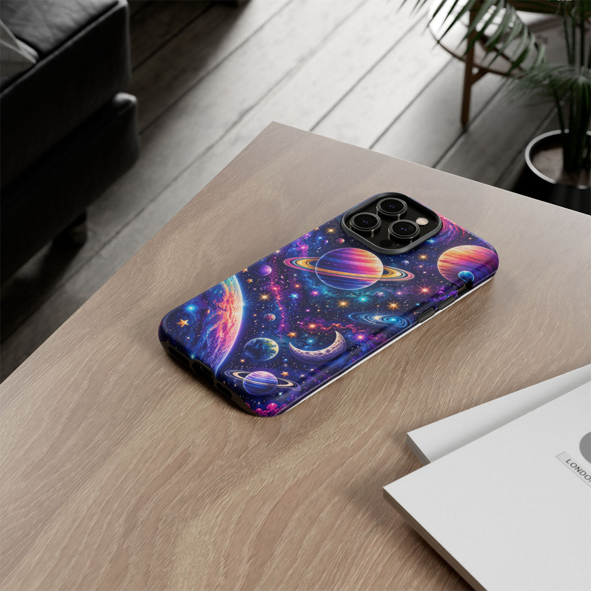 Colorful Galaxy Planets phone case | Tough Case