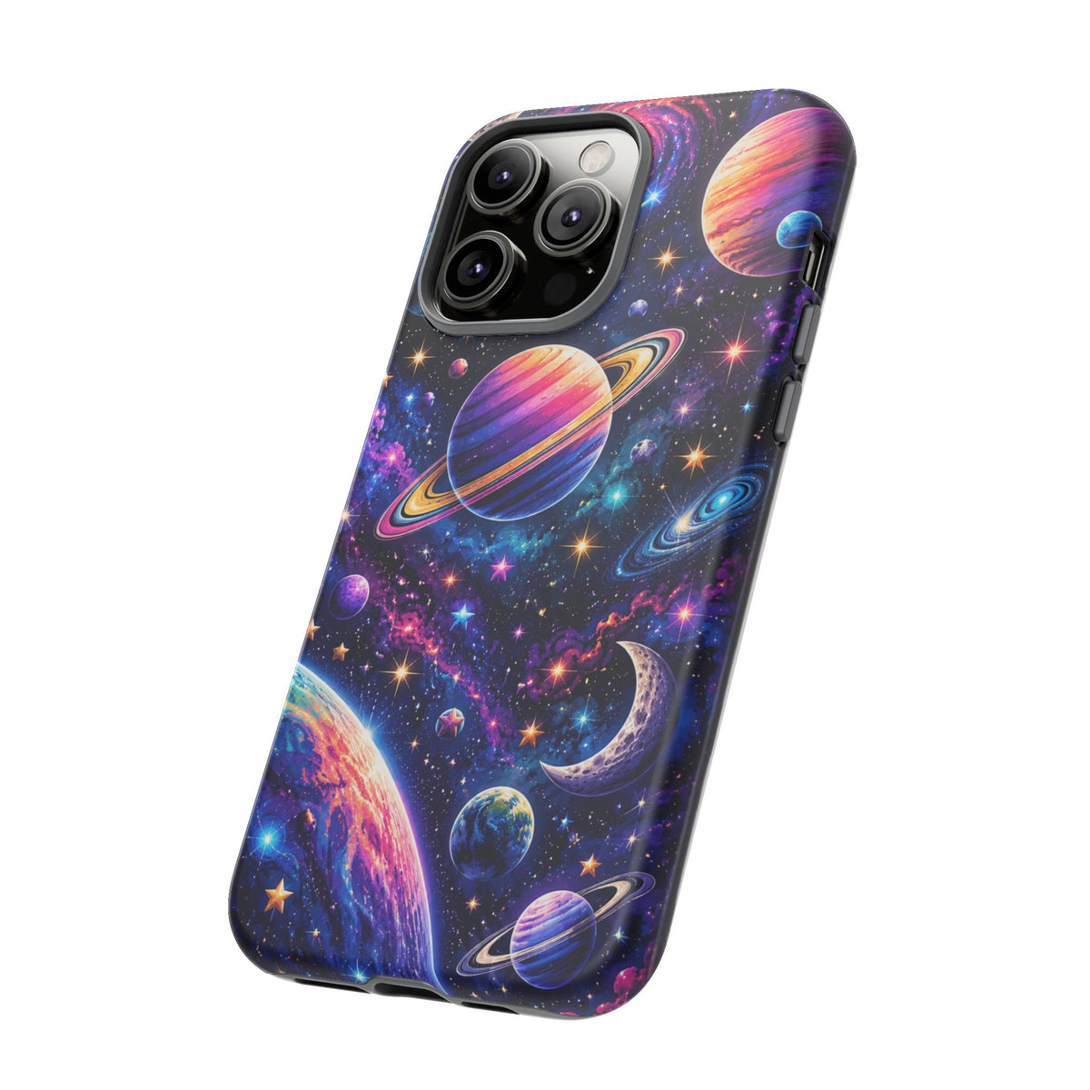 Colorful Galaxy Planets phone case | Tough Case