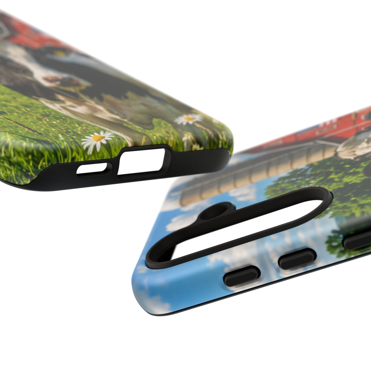 Cow Farm Phone Case — Rustic Barnyard iPhone Cover