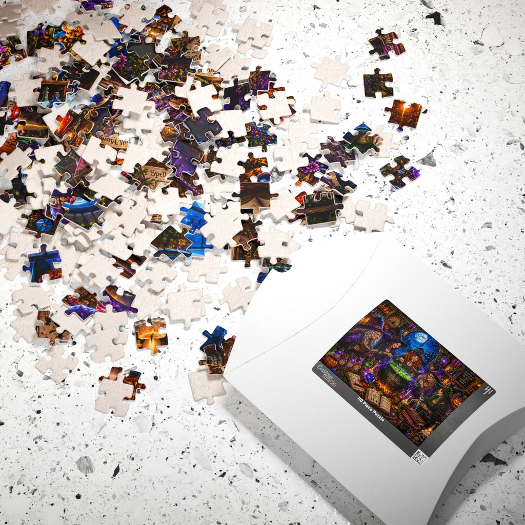 Witches Brew Scene Puzzle | 520 Piece Halloween Jigsaw