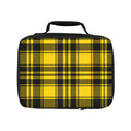 Lunch Bag - Tartan Plaid - Yellow & Black