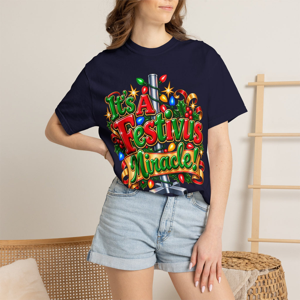 Festivus Miracle T-Shirt — Holiday Comedy Graphic Tee
