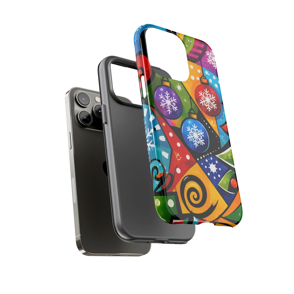 Holiday Ornament Phone Case — Colorful Festive Christmas Design