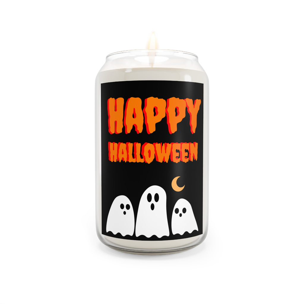 Happy Halloween Ghosts Soy Candle — 13.75 oz Scented Candle