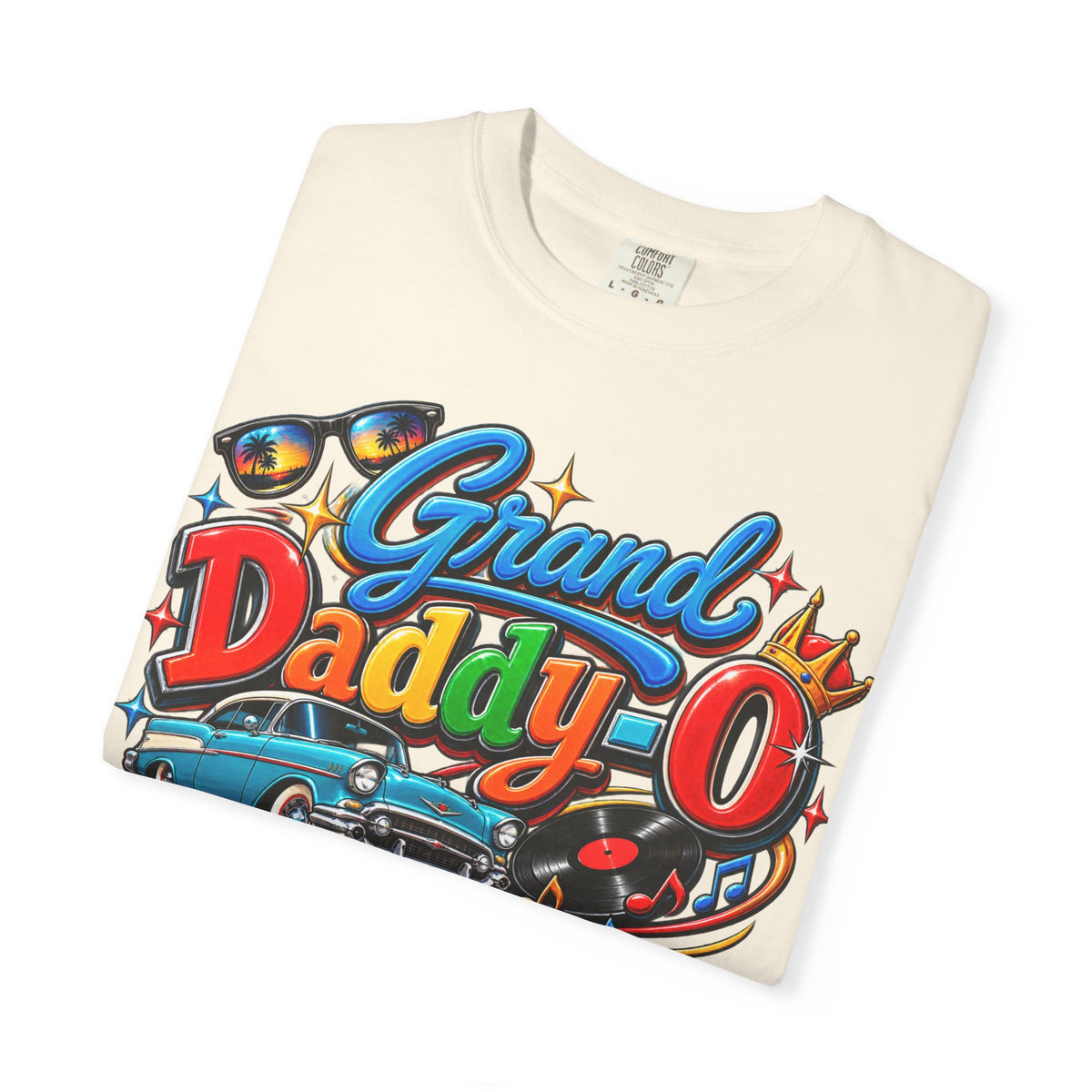 Grand Daddy-O Retro Car Graphic T-Shirt