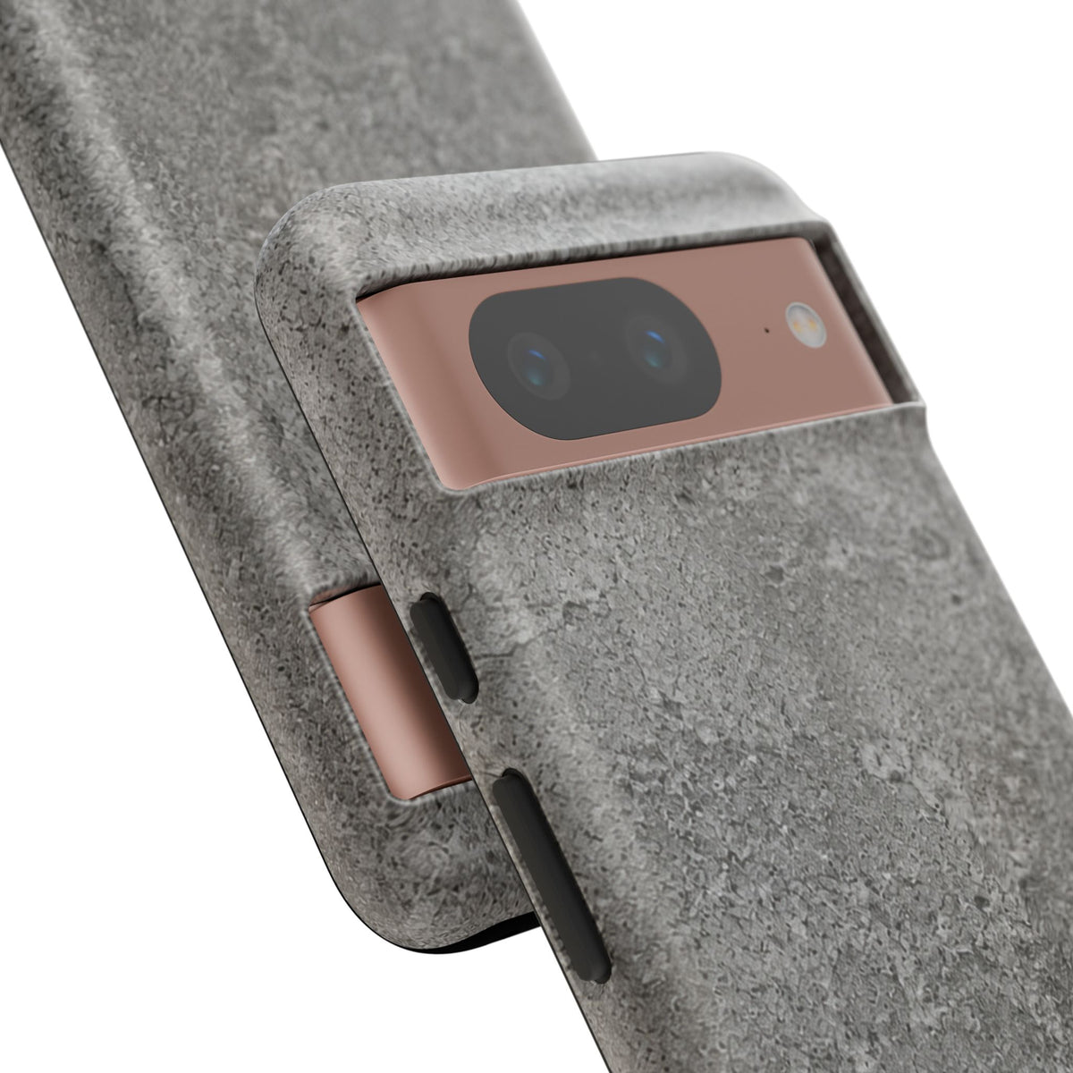 Concrete Texture Phone Case — Rugged Grey Protective iPhone Cover
