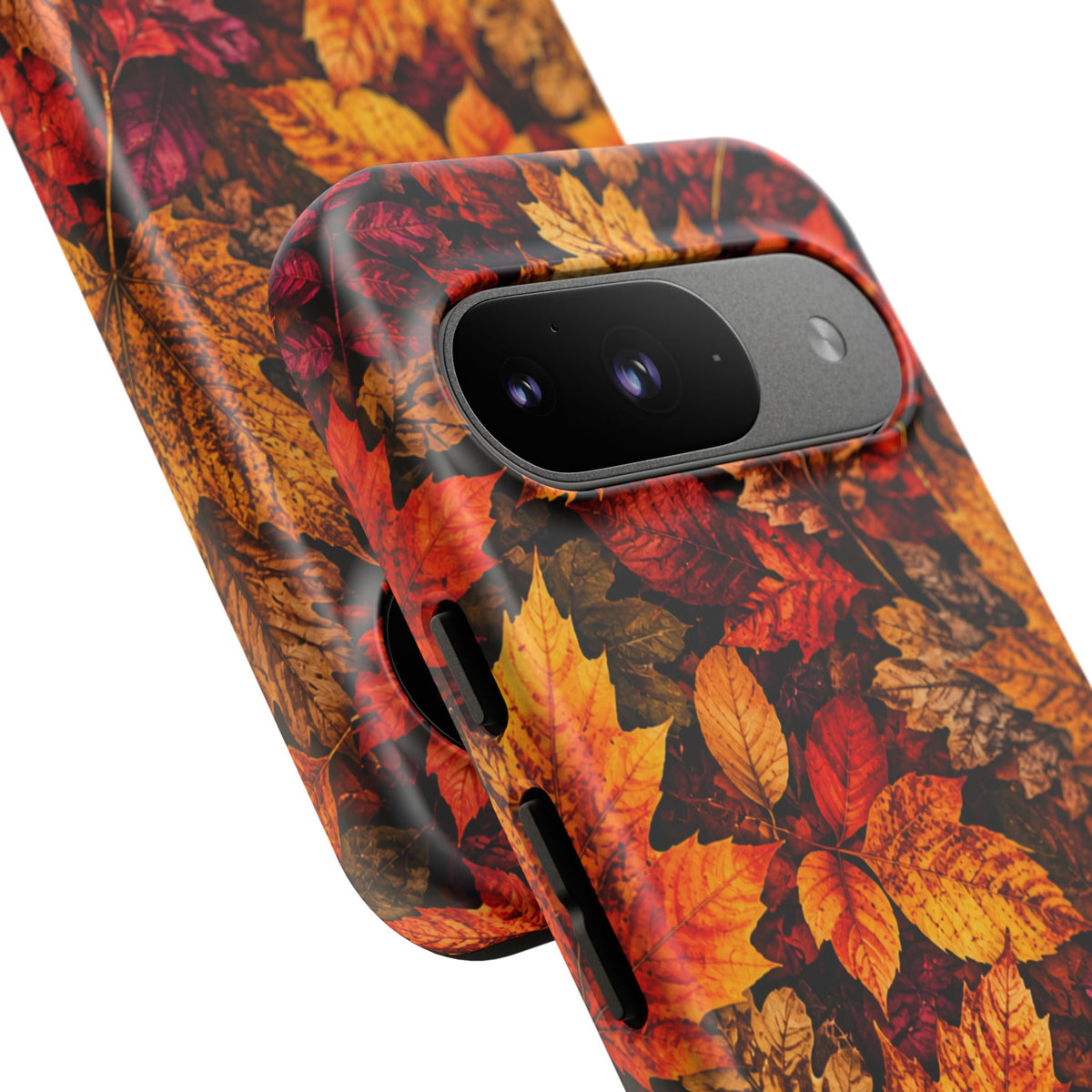 Autumn Leaves Tough Phone Case — Fall Foliage Protective Cover