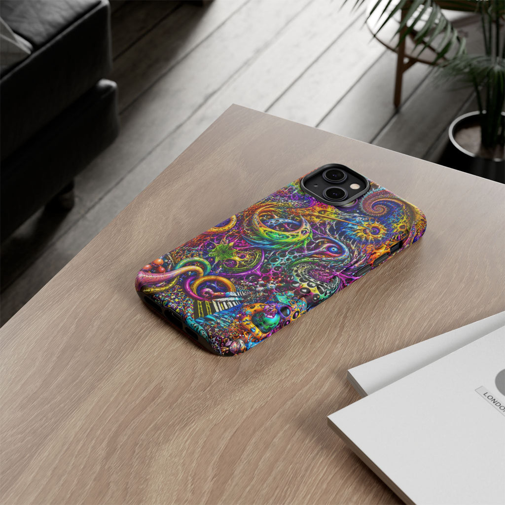 Psychedelic Octopus Swirl phone case