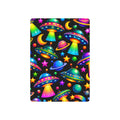 UFO Neon Poker Playing Cards — Retro Space-Themed Card Deck for Game Night