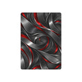 Red & Black Metallic Abstract Poker Playing Cards – Premium Casino Deck