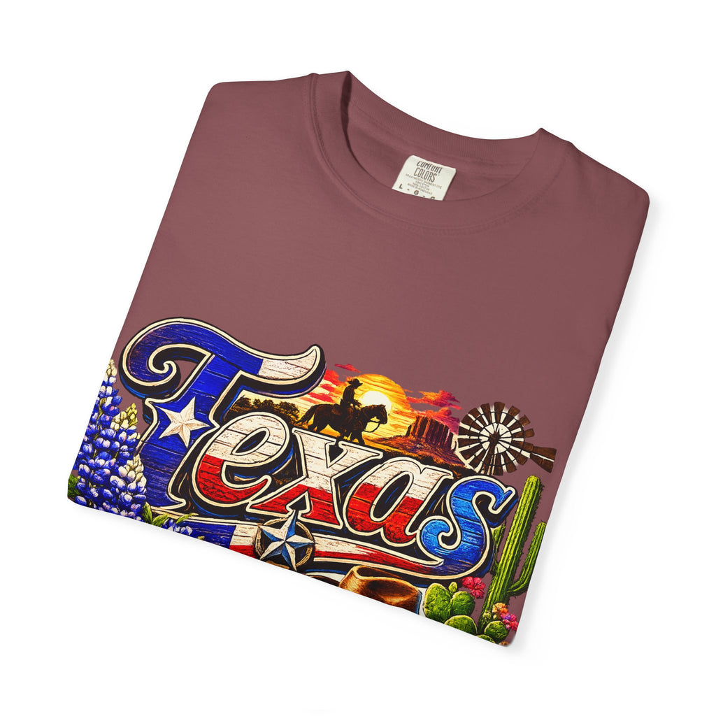 Texas Vintage Postcard T-Shirt | Lone Star State Roadtrip
