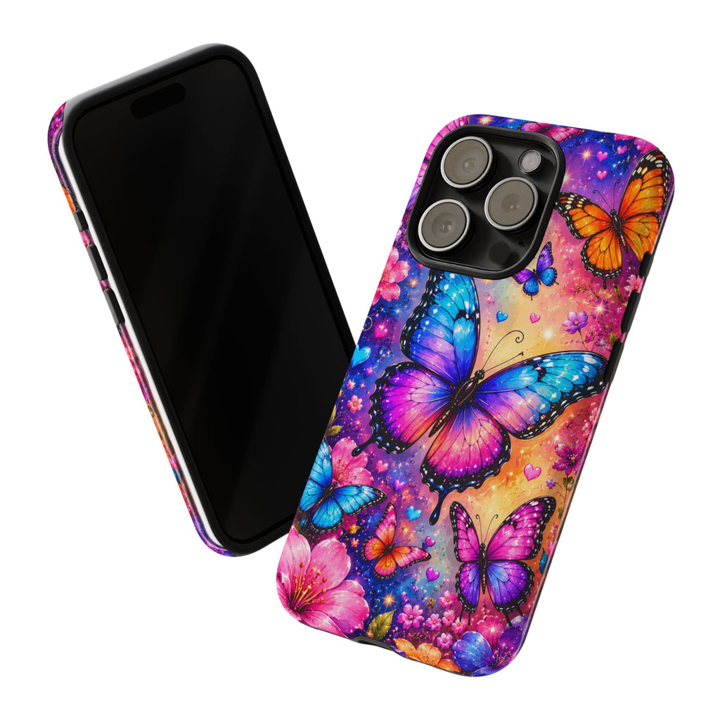 Colorful Butterfly Pattern Phone Case | Tough Cases