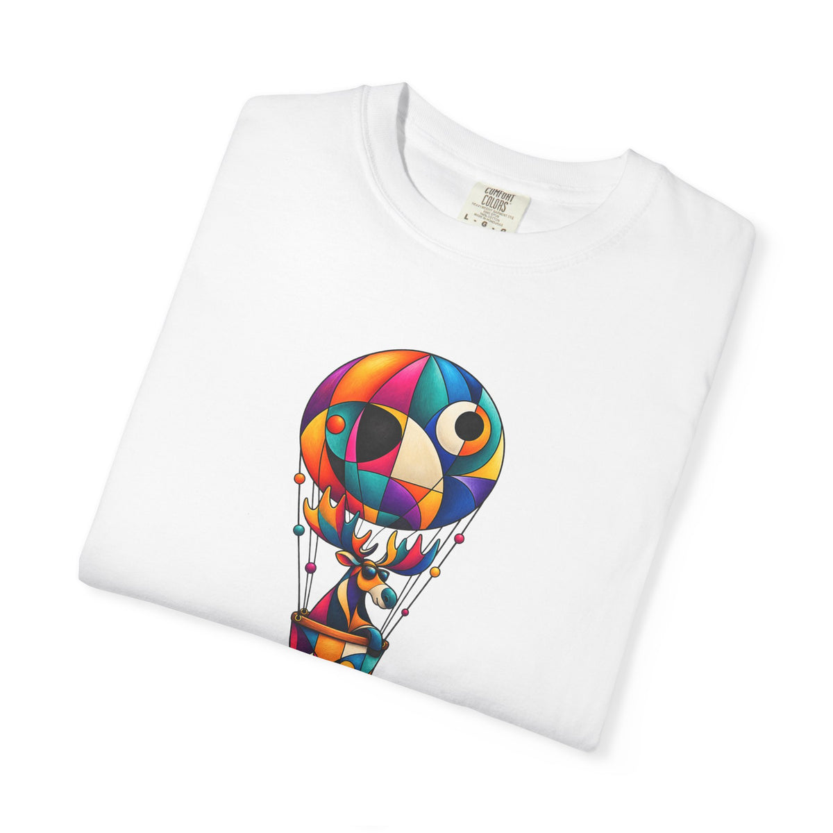 Hot Air Balloon Abstract Art T-Shirt
