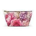 Vintage Pink Peonies Accessory Pouch