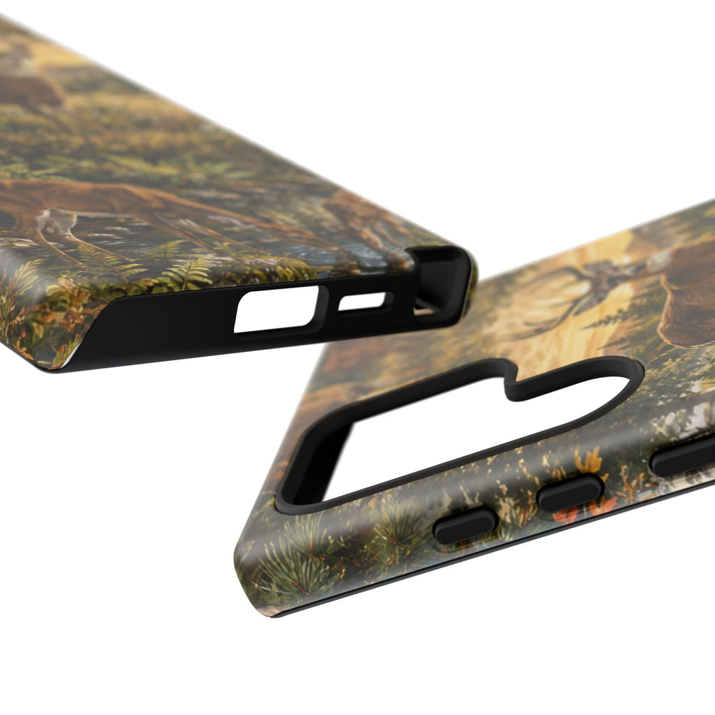 Deer Forest Phone Case — Woodland Bucks Nature iPhone Cover