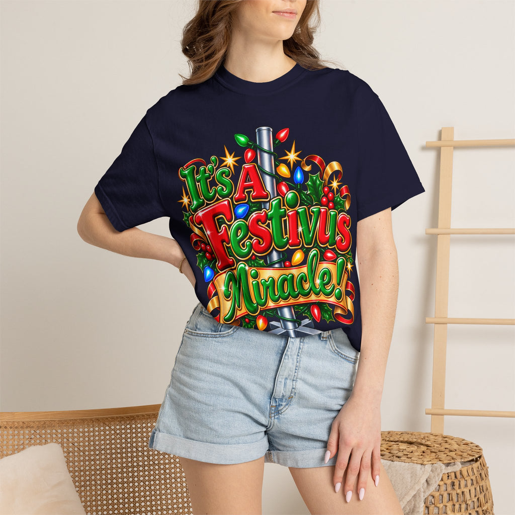 Festivus Miracle T-Shirt — Holiday Comedy Graphic Tee