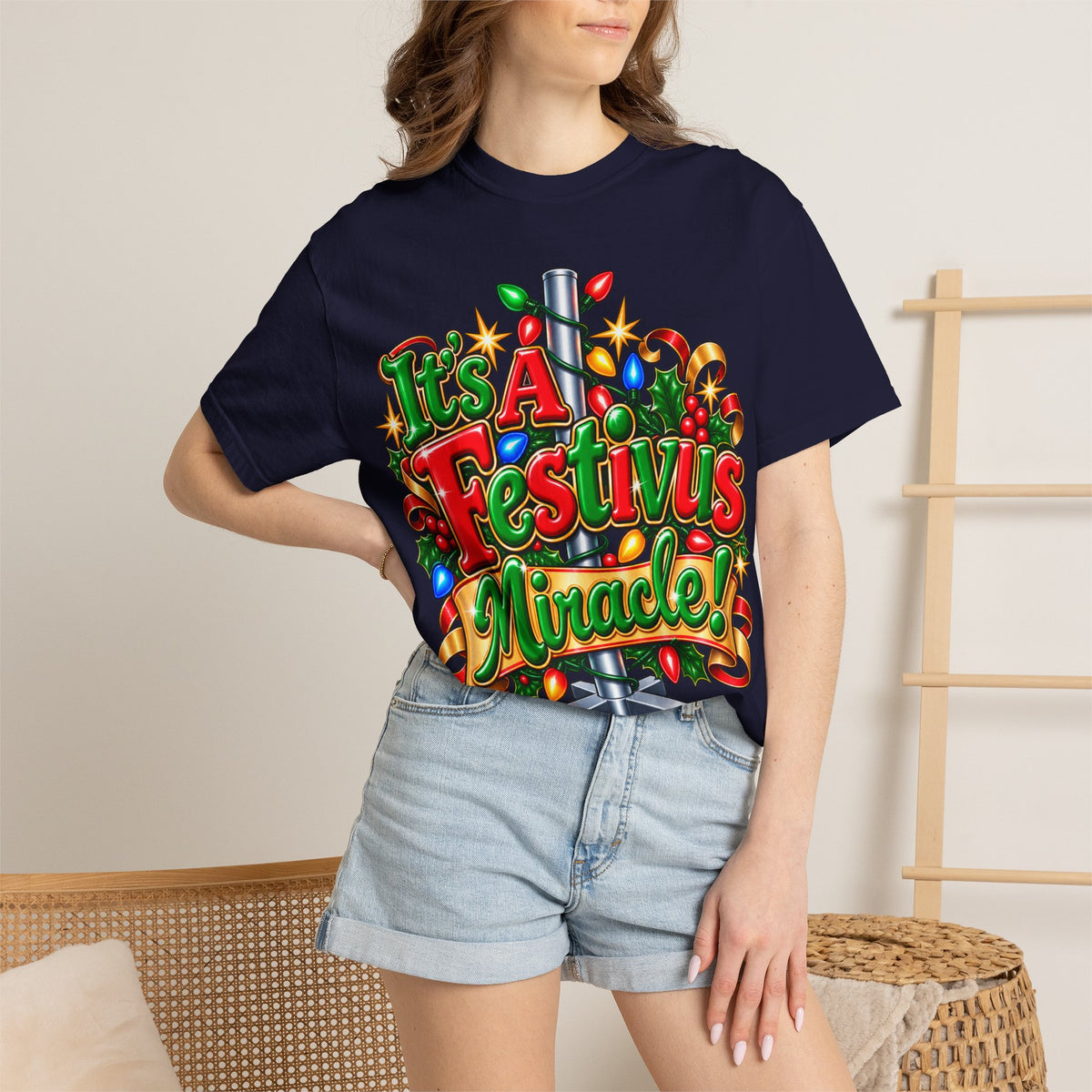 Festivus Miracle T-Shirt — Holiday Comedy Graphic Tee