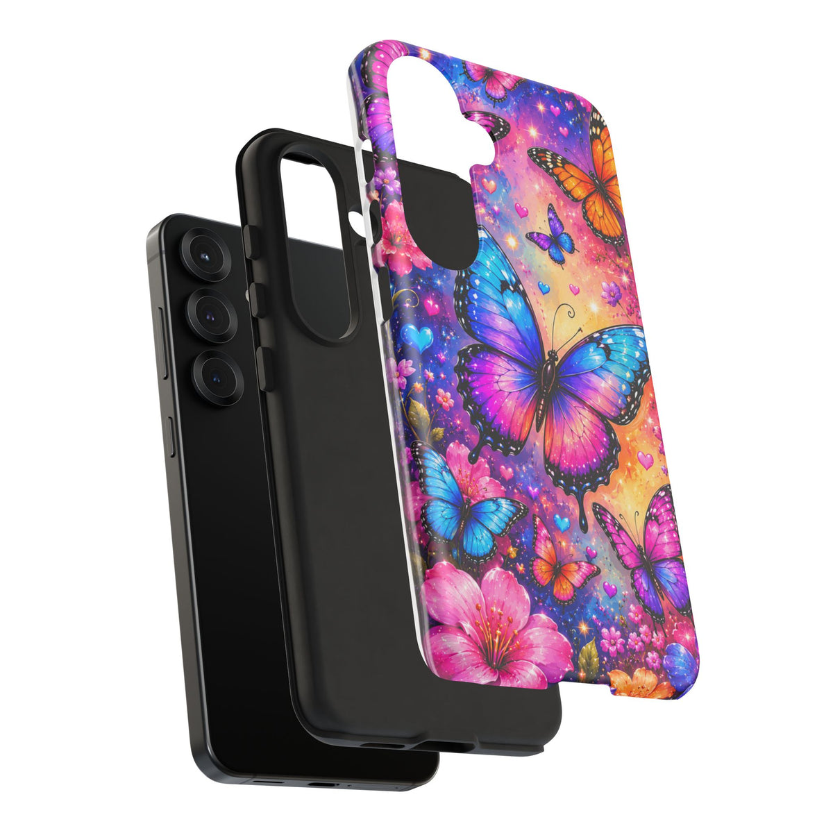 Colorful Butterfly Pattern Phone Case | Tough Cases