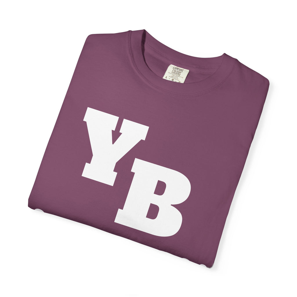 Funny 'YB ¿Normal?' Graphic T-Shirt — Upside-Down Retro Typography Tee