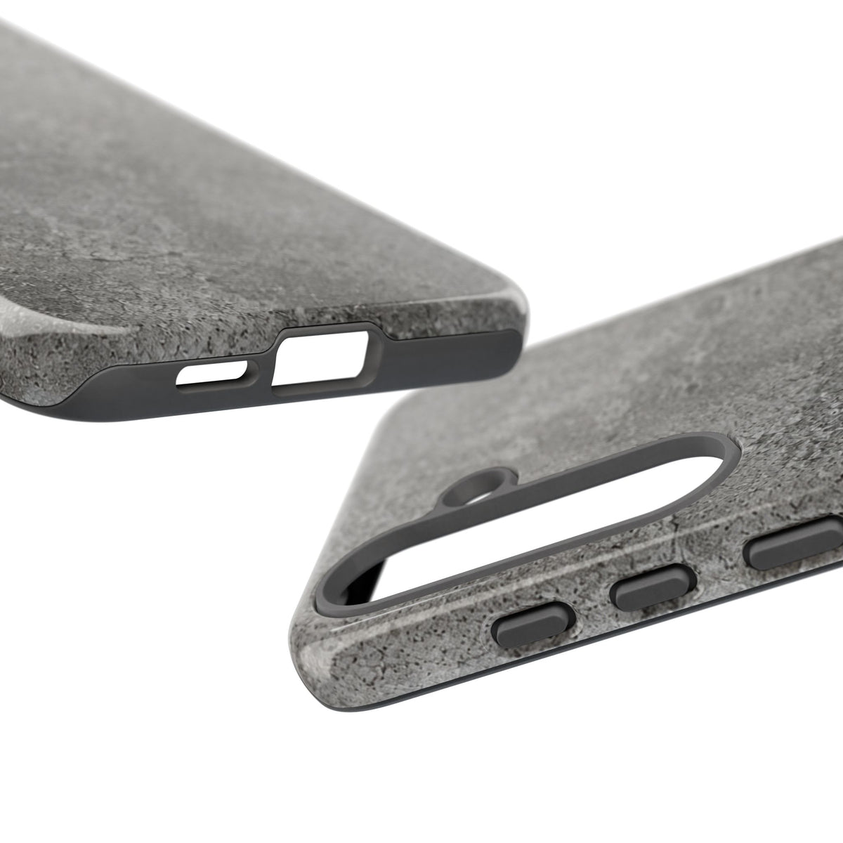 Concrete Texture Phone Case — Rugged Grey Protective iPhone Cover