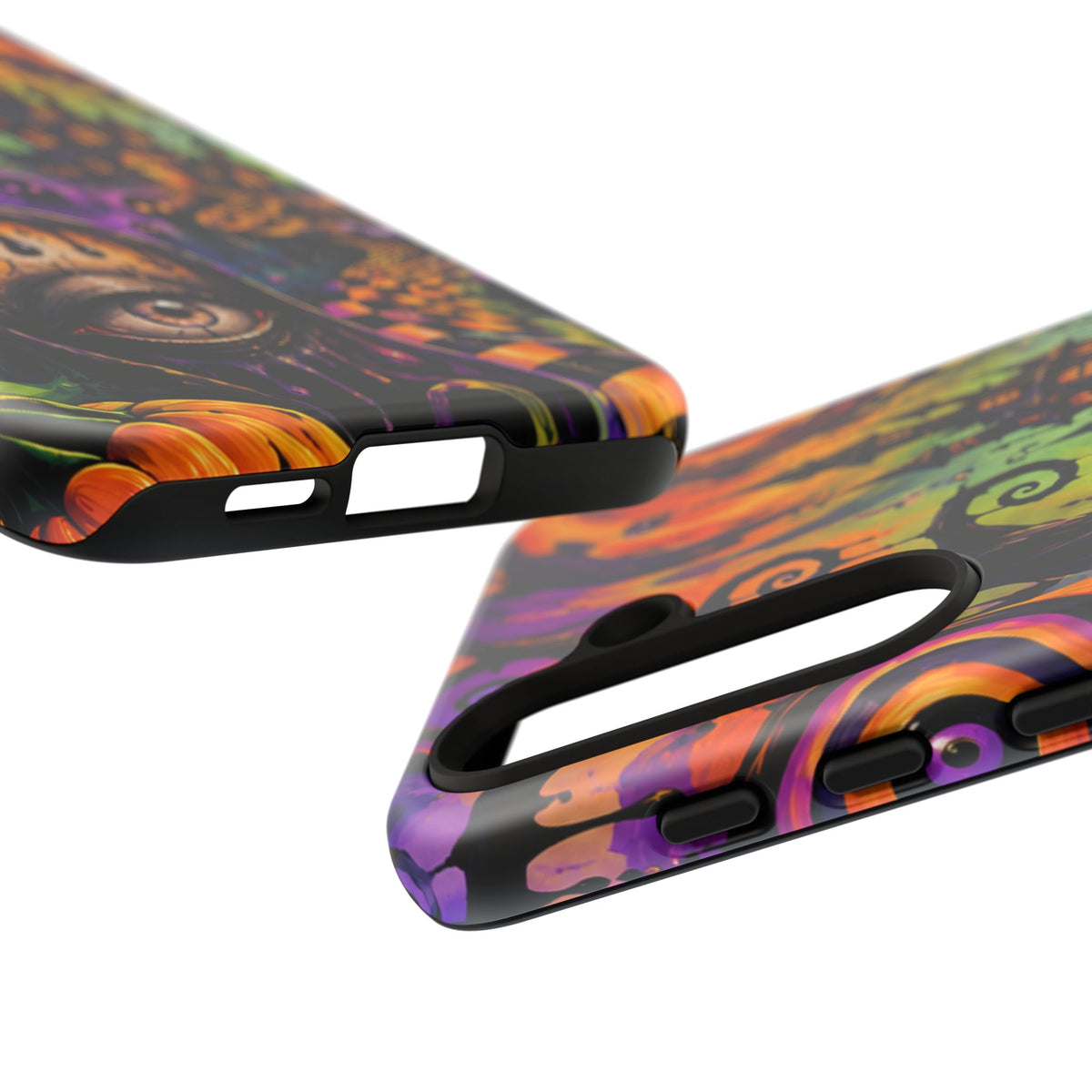 Phone Case — Psychedelic Haunted House Halloween Design