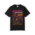 Get Off Your Ass and Rock T-Shirt | Rocker Woman Electric Guitar