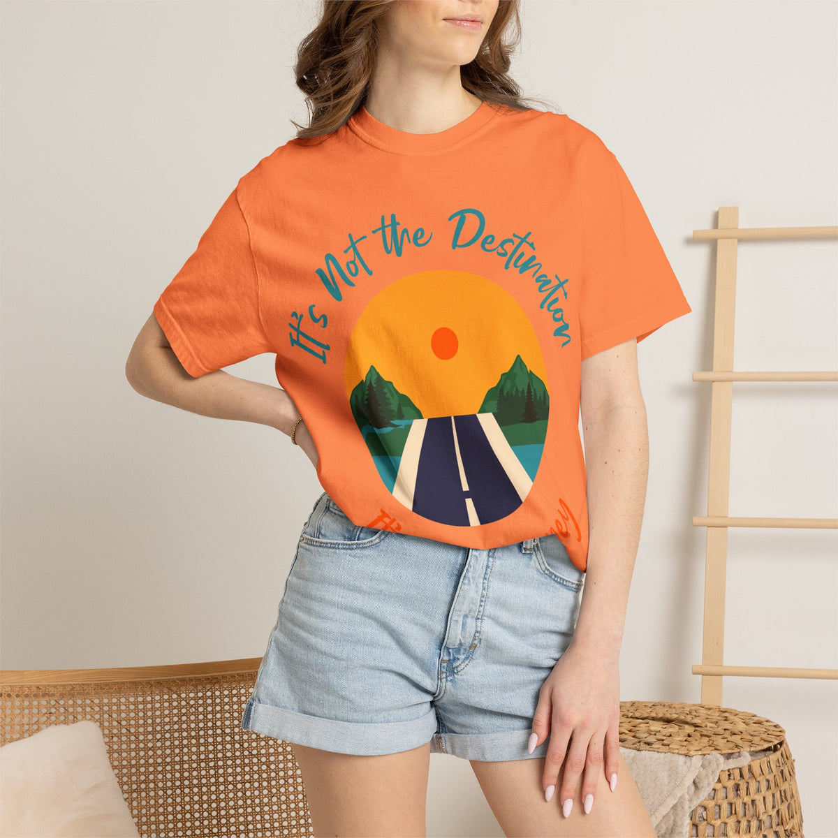 Journey Road T-Shirt — "It’s Not the Destination, It’s the Journey"