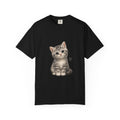 Smiling Tabby Kitten T-Shirt | Cute Cat Illustration