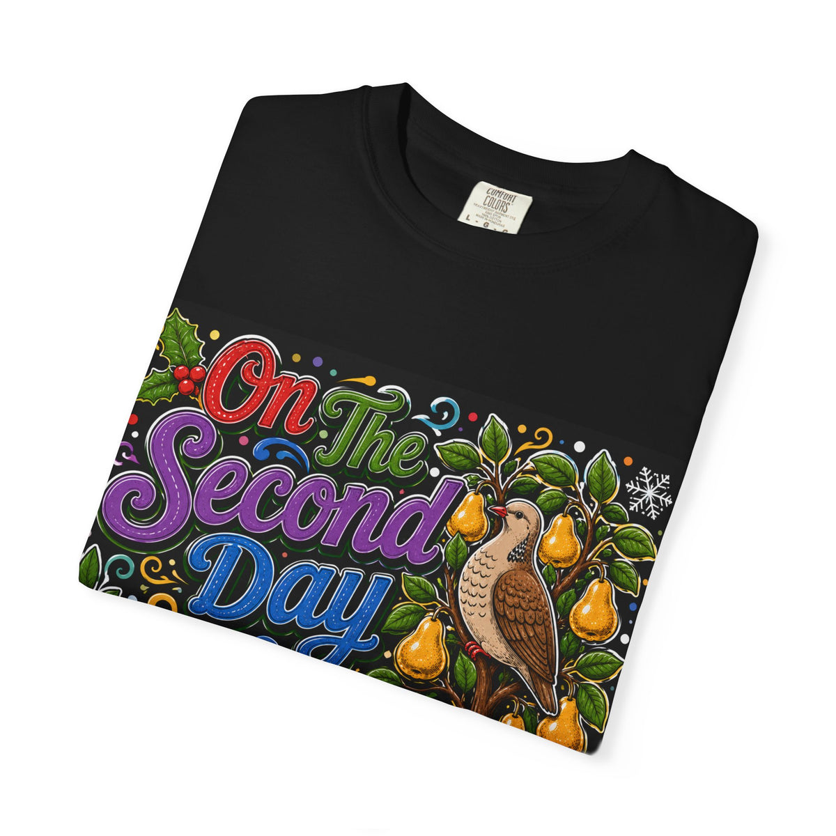 Two Turtle Doves Second Day of Christmas T-Shirt | Christmas Tee