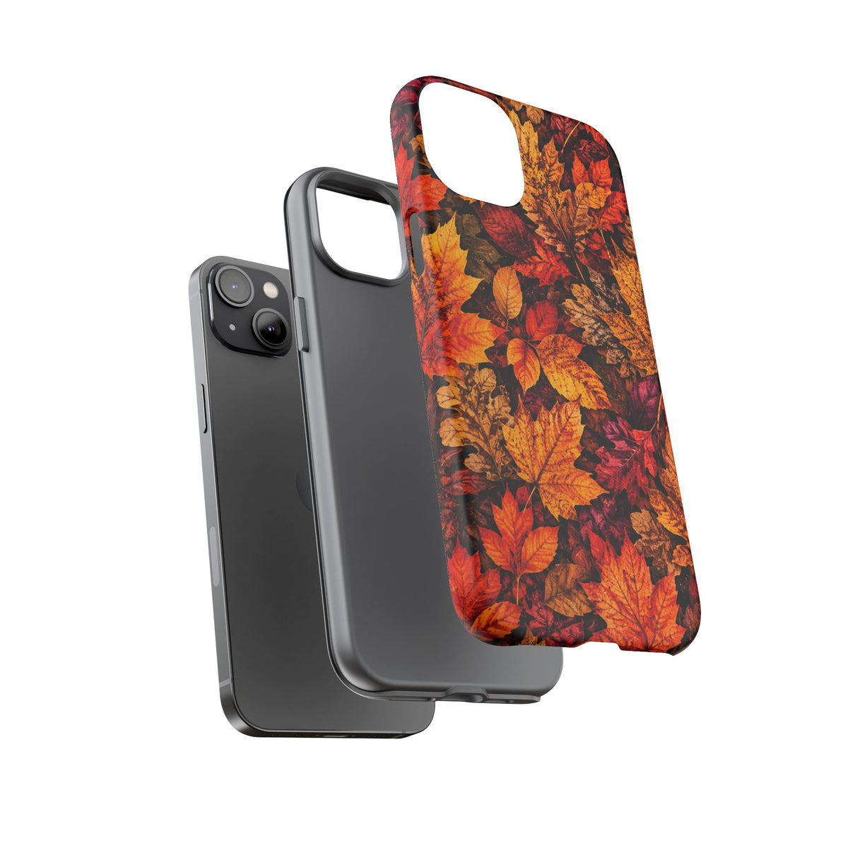 Autumn Leaves Tough Phone Case — Fall Foliage Protective Cover