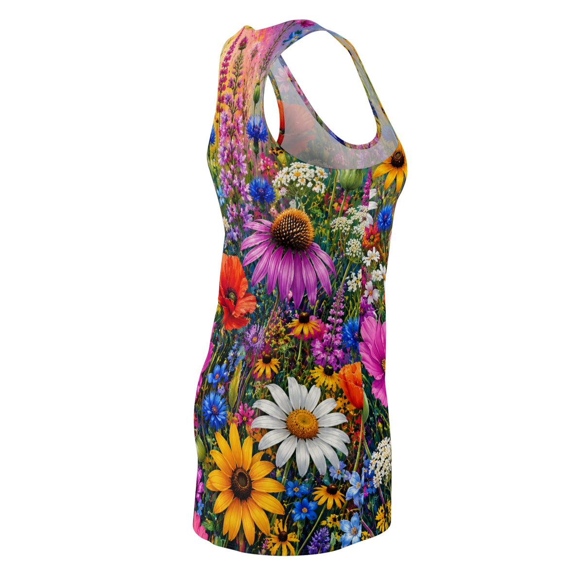 Wildflower Meadow Racerback Dress | Allover Floral Print