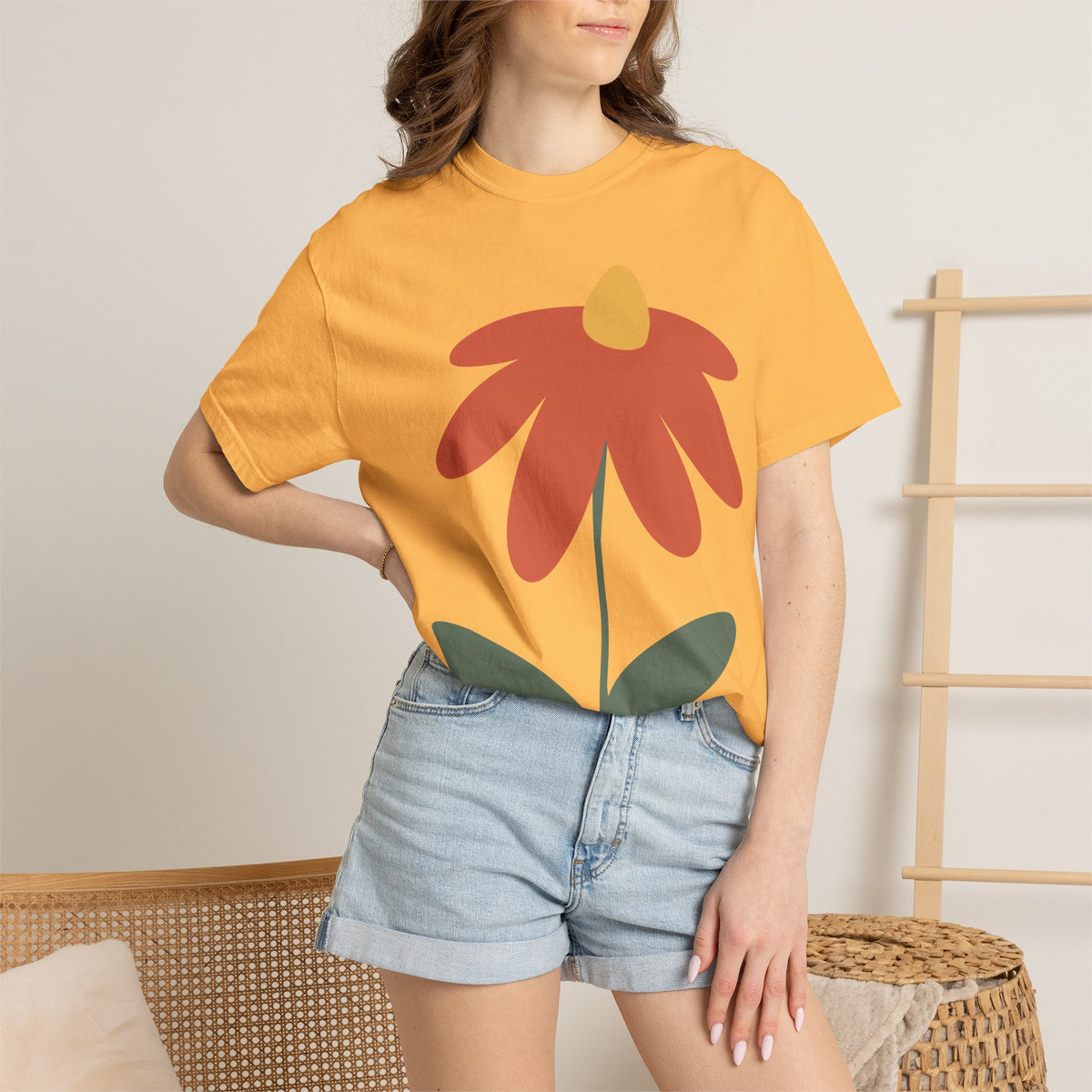 Gardening Can You Dig It? Floral Graphic T-Shirt