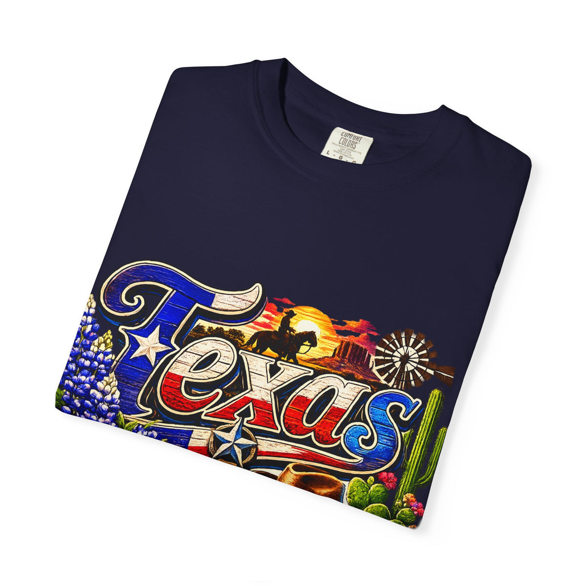 Texas Vintage Postcard T-Shirt | Lone Star State Roadtrip