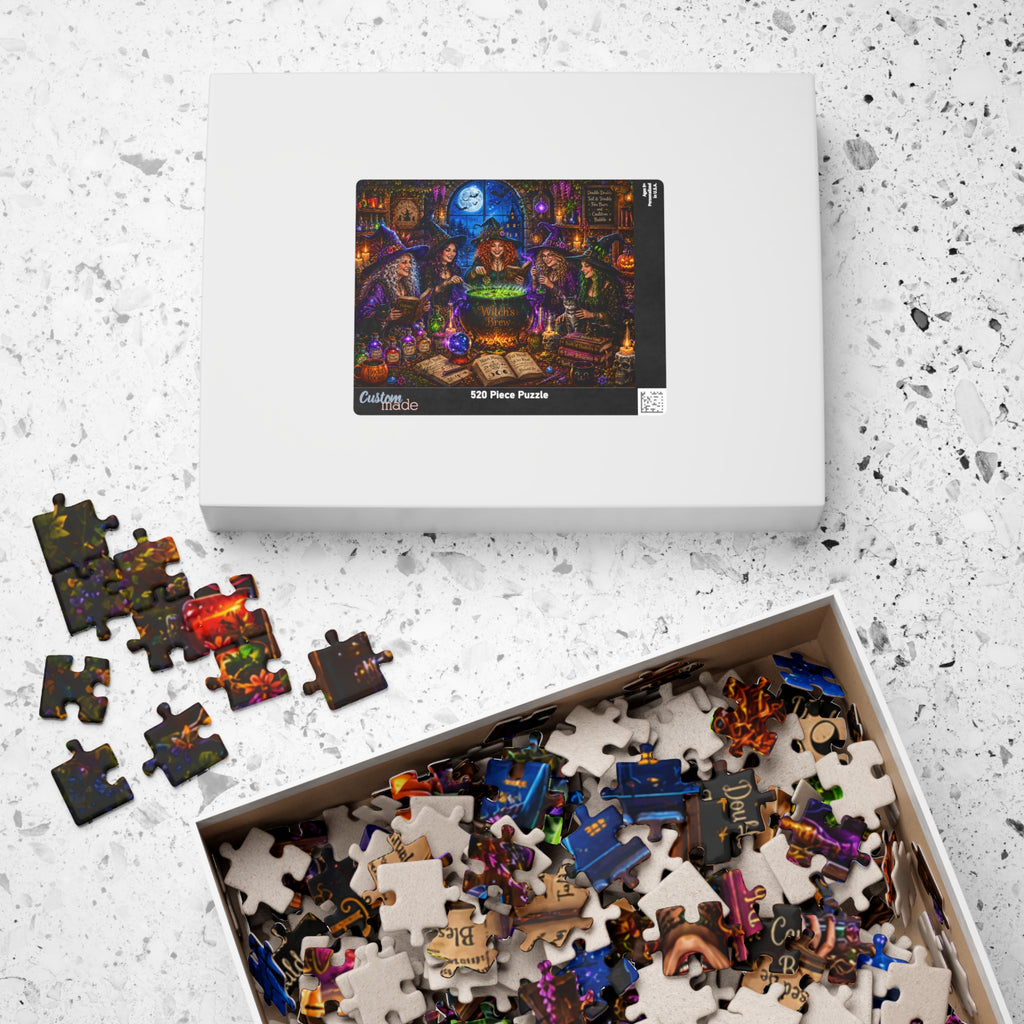 Witches Brew Scene Puzzle | 520 Piece Halloween Jigsaw