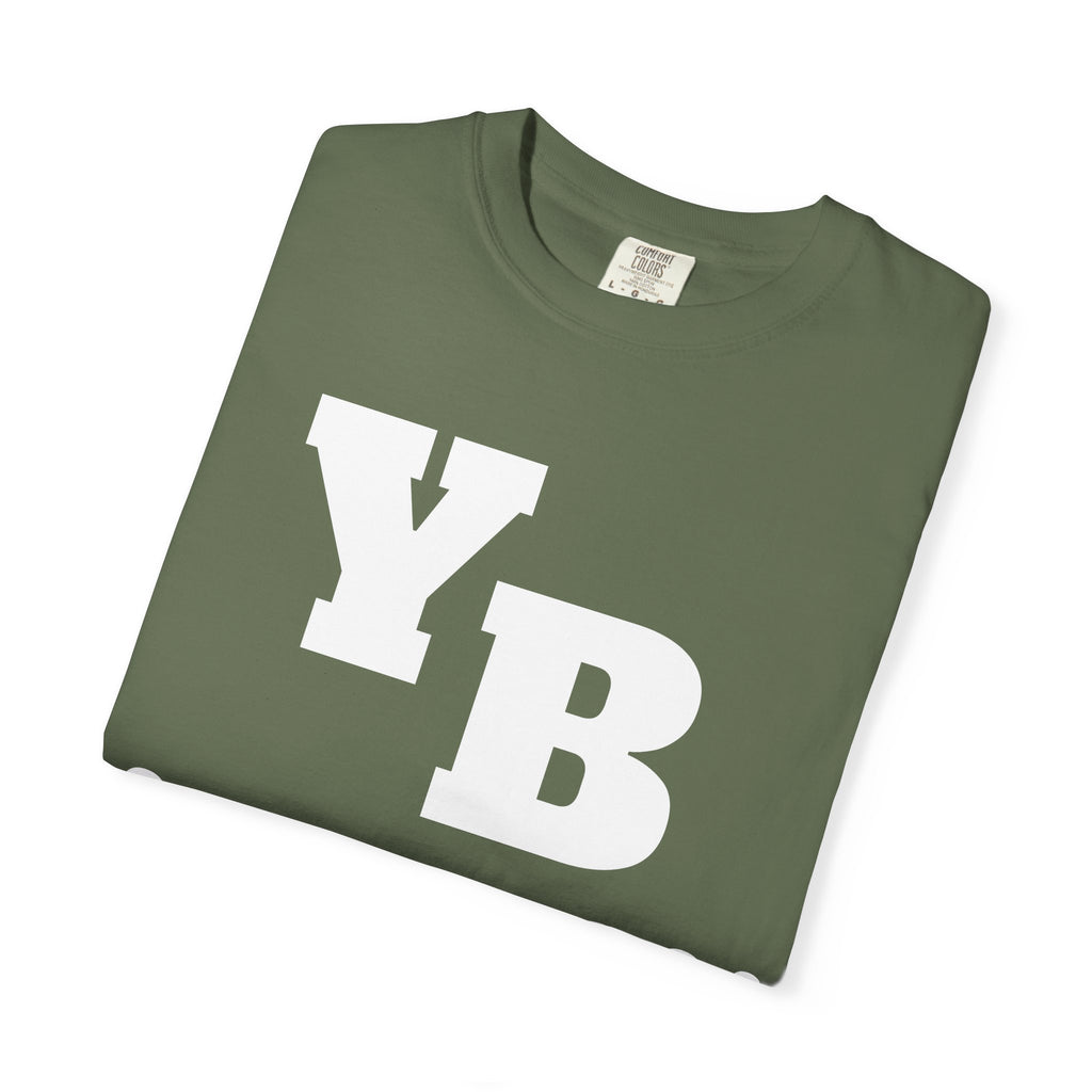 Funny 'YB ¿Normal?' Graphic T-Shirt — Upside-Down Retro Typography Tee