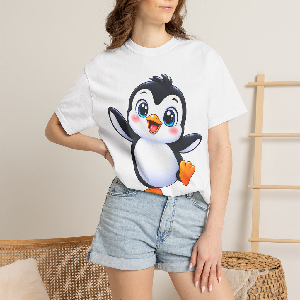 Cute Cartoon Penguin T-Shirt — Adorable Baby Penguin Graphic Tee