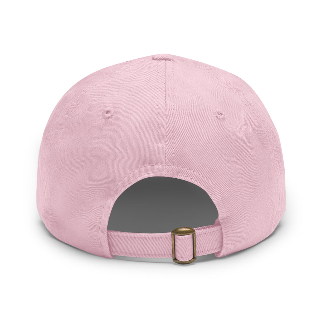 Pepperoni Pizza Patch Hat | Leather Rectangle Patch