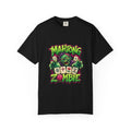 Mahjong Zombie T-shirt | Zombie Mahjong Tiles Graphic Tee