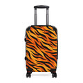 Tiger Stripe Carry-On Suitcase – Bold Orange Animal Print Luggage