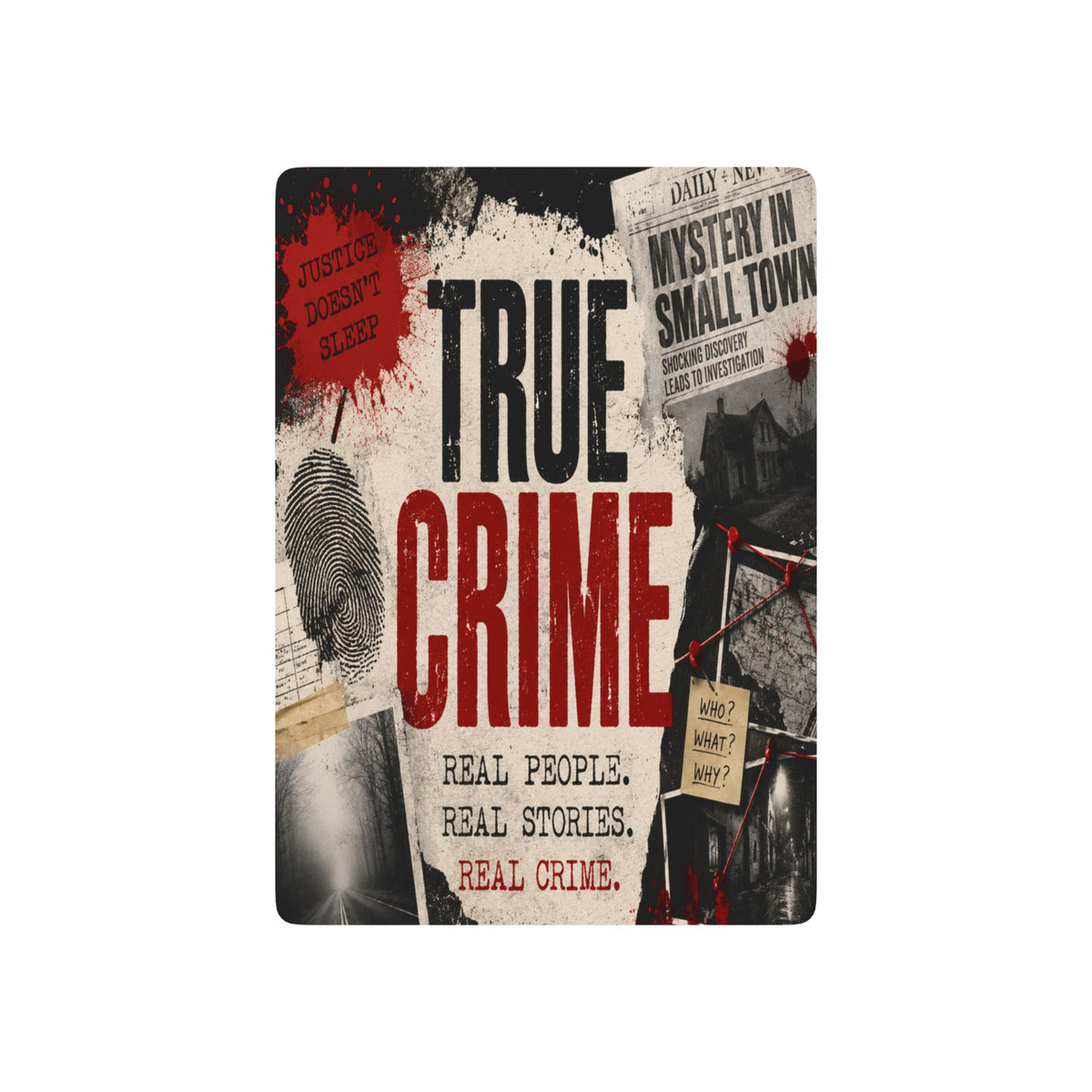 True Crime Playing Cards | Poker Deck