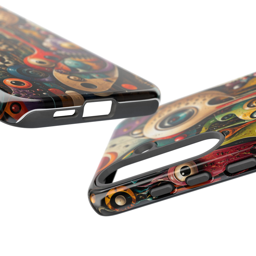 Surreal Monster Art Phone Case — Colorful Abstract Creature Design
